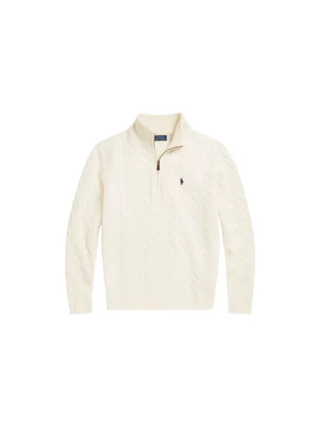 Kardigan Polo Ralph Lauren wełniany beżowy