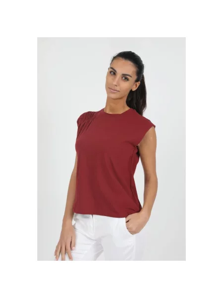 Top Alpha Studio casual czerwony
