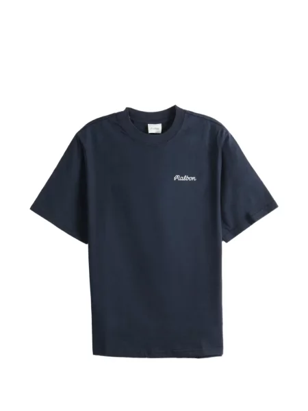 Golf tricou Malbon Golf cu imagine albastru