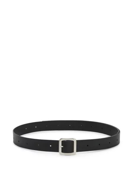 Curea Jil Sander din piele negru