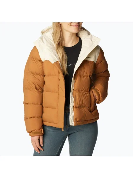 Columbia Bulo Point II Down jachetă pentru femei carmel brown/crepena cretă maro