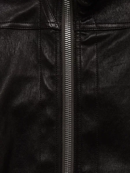Geanta de piele Rick Owens negru