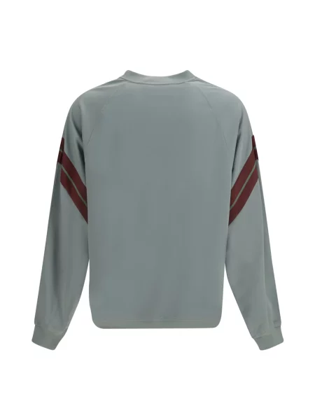 Bluza Palm Angels do biegania z logo niebieska