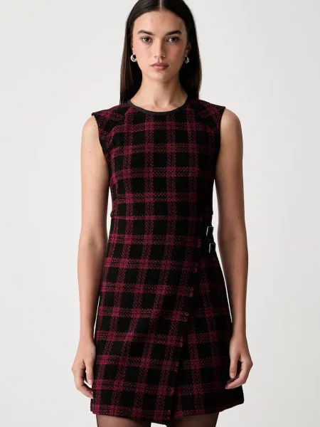Pinko rochie cu lână negru