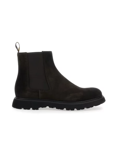 Buty do kostki Doucal's skórzane brązowe