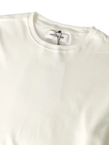 Tricou Last Call For alb