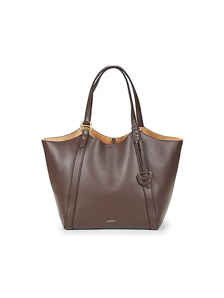 Shopper torbica Lauren Ralph Lauren rjava
