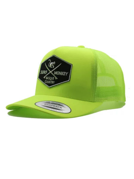 Surf Monkey Șapcă sport neon galben