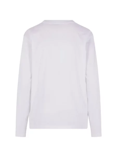 Tricou Thibault Van Der Straete cu decolteu rotund alb