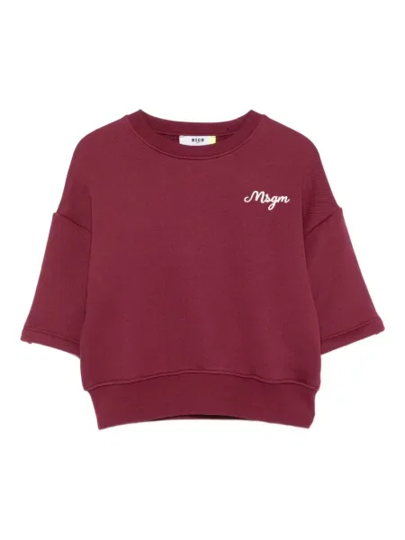 Bluza dziecięca Msgm czerwona