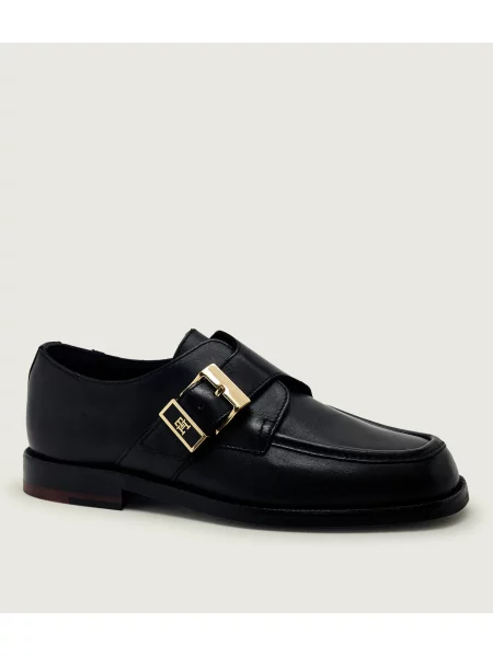 Csatos loafer Tommy Hilfiger fekete