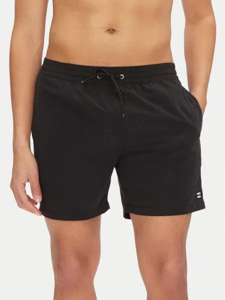 Billabong Плувни шорти All Day черен