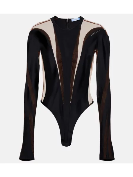 Body Mugler negru