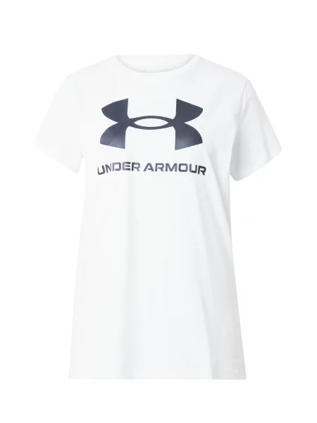 Tricou Under Armour cu autograf alb