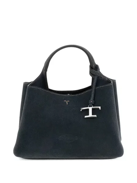 Geantă shopper Tod's din piele albastru