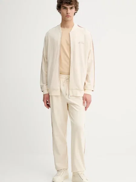 Les Deux bluza z aplikacją beżowy