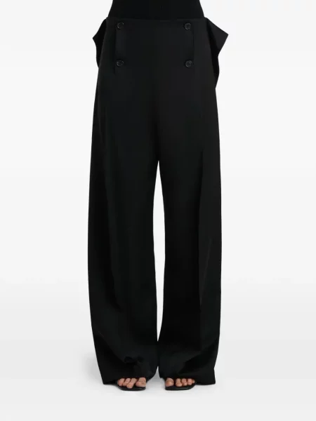 Pantaloni Khaite negru