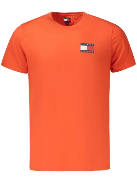 Majica Tommy Hilfiger oranžna