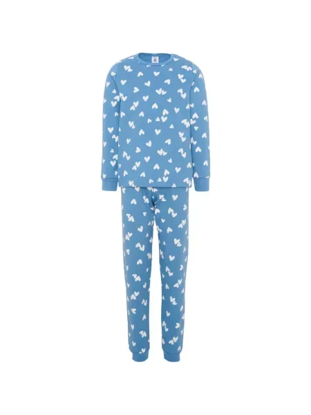 Piżama dziecięca Petit Bateau niebieska