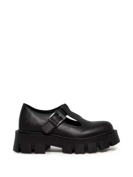 Pantofi Altercore cu cataramă chunky negru