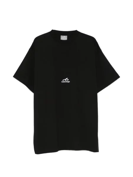 Tricou Balenciaga cu imagine negru