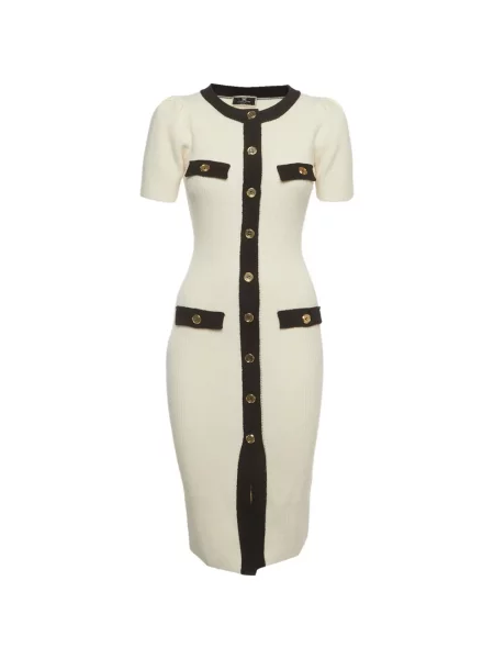 Rochie midi Elisabetta Franchi tricotate