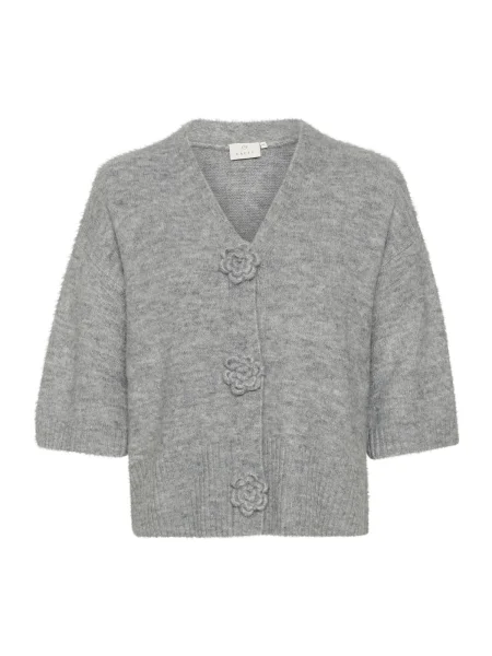 Kaffe Kardigan Rosie melír šedý