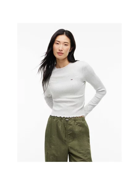 Tricou Tommy Jeans gri