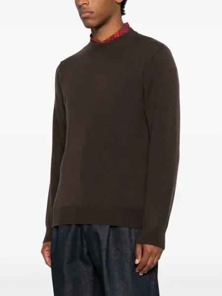 Pulover Sandro din cașmir maro