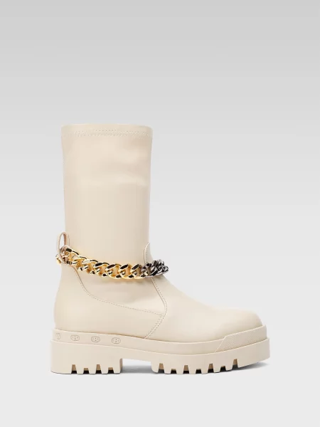 Csizma BADURA Beige bézs