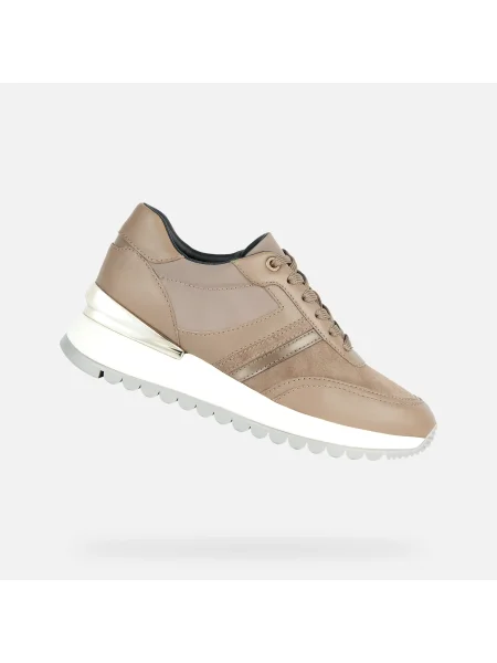 Sneakerși Geox maro