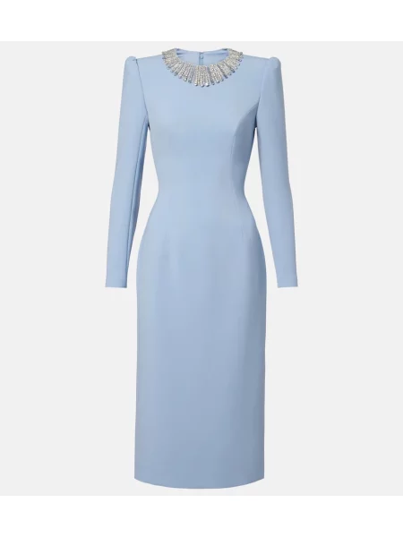 Rochie midi Jenny Packham albastru