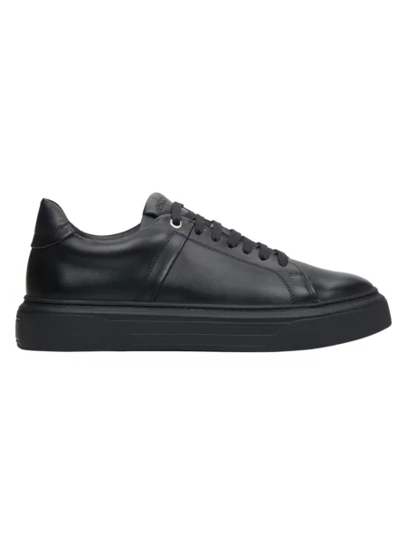 Sneakersy Estro skórzane czarne