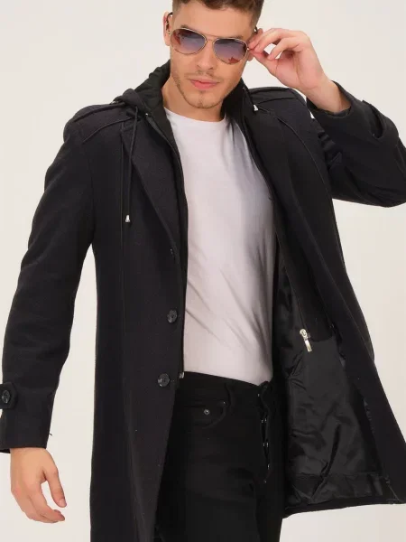 Palton Dewberry negru