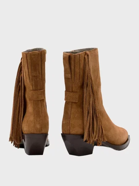 Замшевые ботинки Allsaints