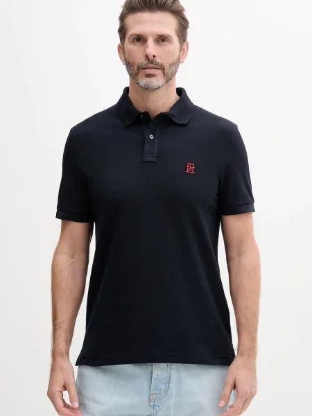 Tommy Hilfiger μπλουζάκι πόλο μπλε