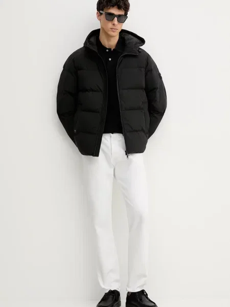 Поло Polo Ralph Lauren с аппликацией черное