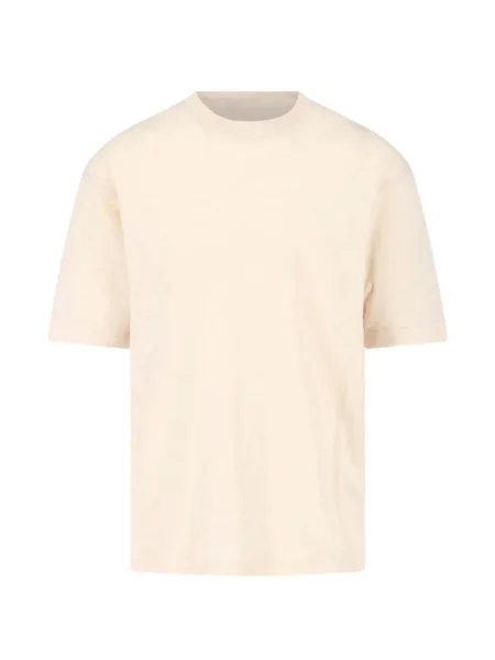 Tricou White Sand cu decolteu rotund alb