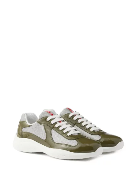 Sneakerși Prada verde