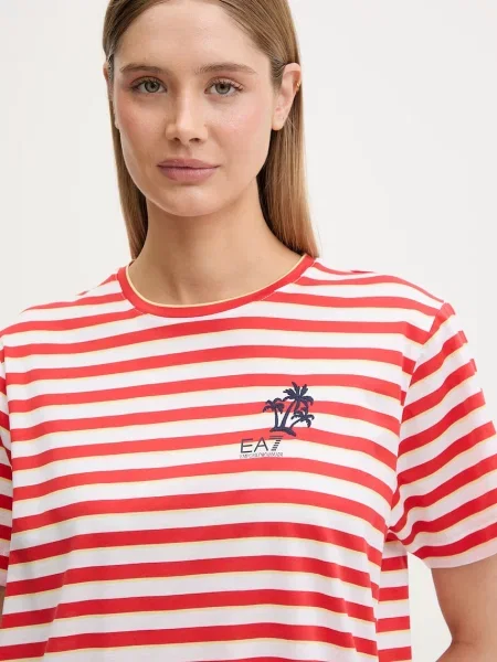 Póló Ea7 Emporio Armani piros