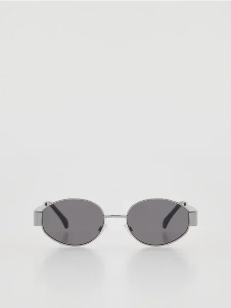 Reserved Ochelari de soare gri-neutru gri