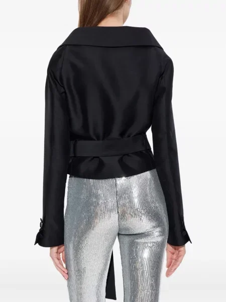 Geacă Dsquared2 de lână negru