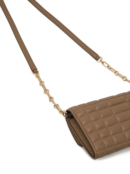 Mały portfel Michael Michael Kors skórzany z nadrukiem złoty