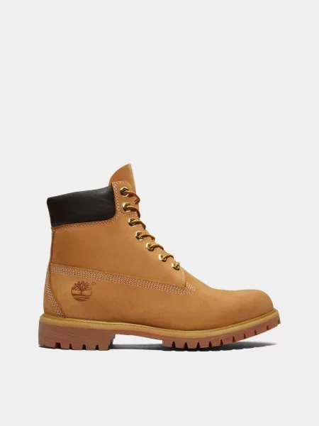 Нубукові Черевики Timberland Premium Waterproof жовтий