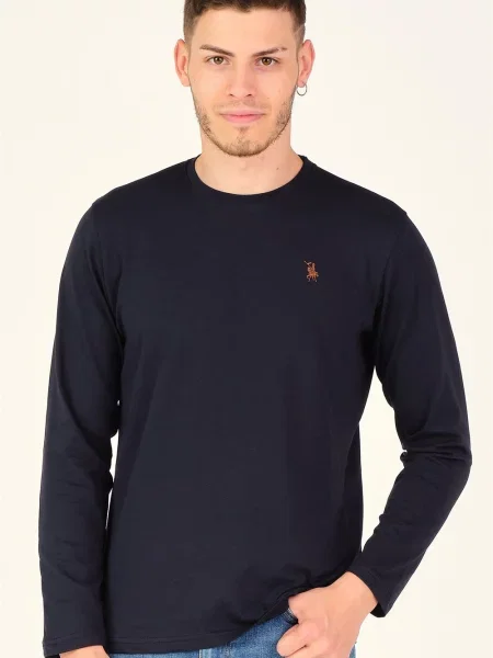 Majica z dolgimi rokavi Dewberry z dolgimi rokavi črna