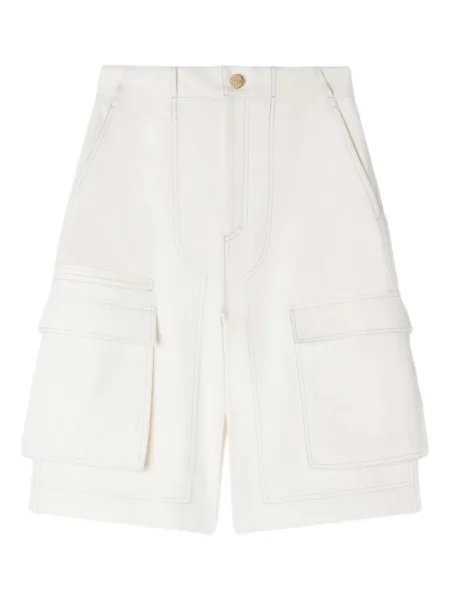 Pantaloni scurți cargo Sandro alb