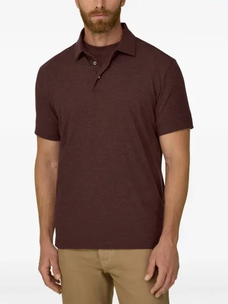 Tricou polo Boggi Milano roșu