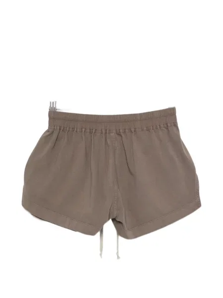 Pantaloni scurți Rick Owens Drkshdw cu cordon maro
