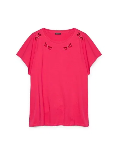 Koszulka Fiorella Rubino czerwona