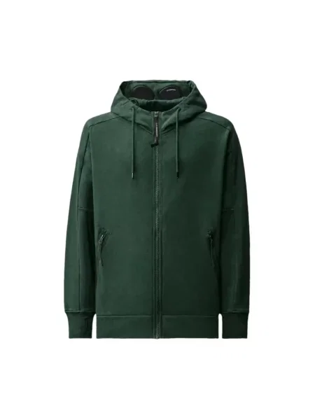 Sweter C.p. Company z kapturem zielony